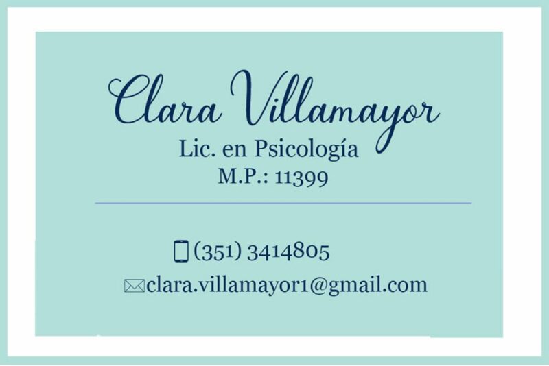Clara Villamayor – Psicoanálisis